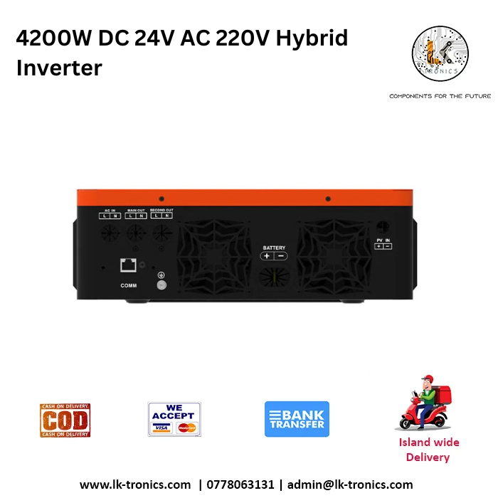 4200W DC 24V AC 220V Hybrid Inverter