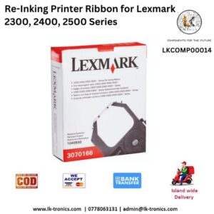 Re-Inking Printer Ribbon for Lexmark 2300, 2400, 2500 Series