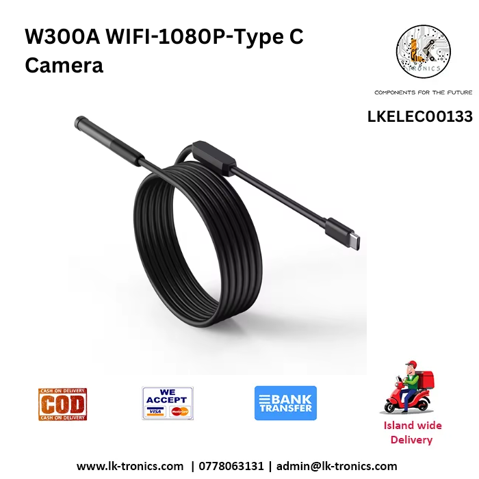 W300A WIFI 1080P Type C Camera