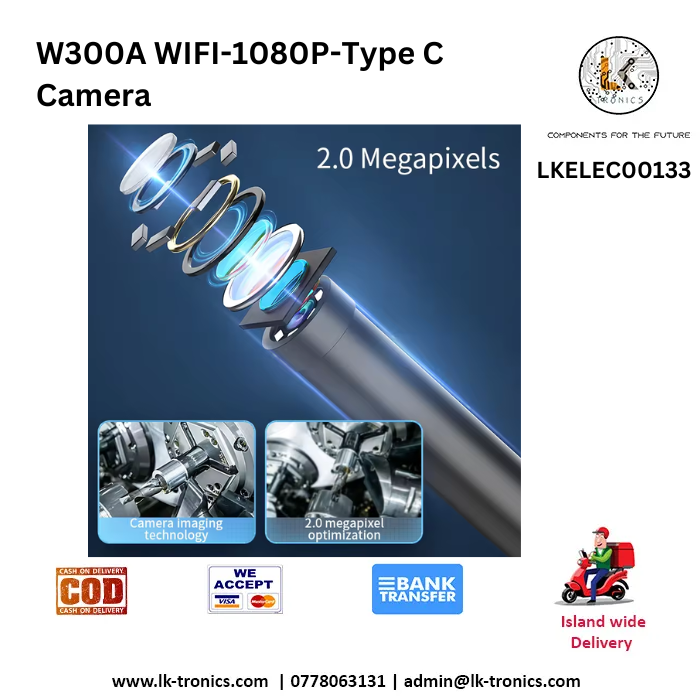 W300A WIFI 1080P Type C Camera