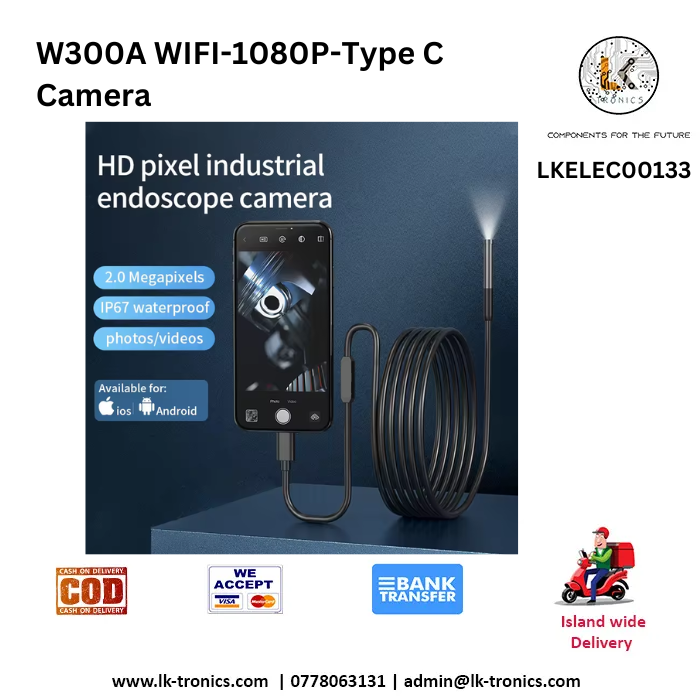 W300A WIFI 1080P Type C Camera