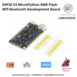 ESP32 V1 MicroPython Wifi Bluetooth Development Board | LK TRONICS TRADING