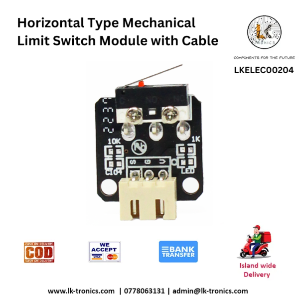 Horizontal Type Mechanical Limit Switch Module with Cable | LK TRONICS ...