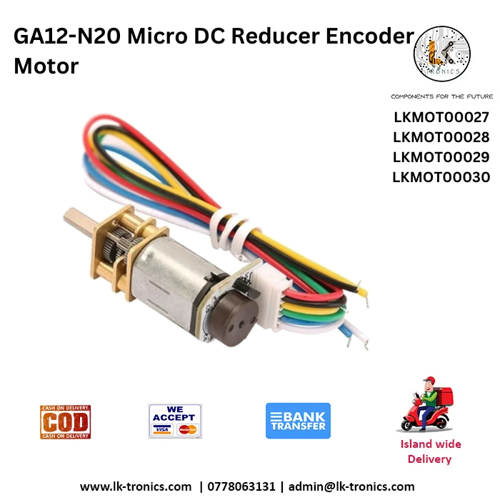 DC Reducer Encoder Motor