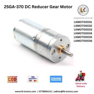 25GA-370 DC Reducer Gear Motor