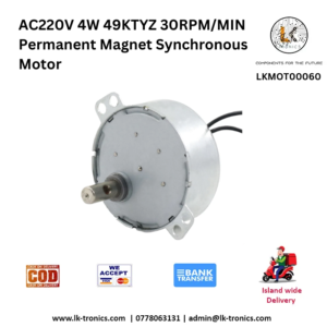 Permanent Magnet Synchronous Motor 30RPM
