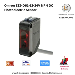 Omron E3Z-D61 12-24V NPN DC Photoelectric Sensor"