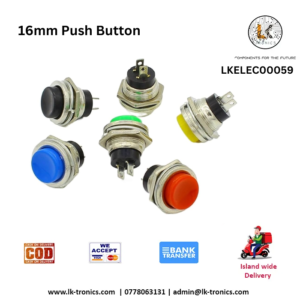 16mm Push Button | LK TRONICS TRADING