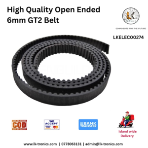 High-Quality Open-Ended 6mm GT2 Timing Belt for 3D printers and CNC machines