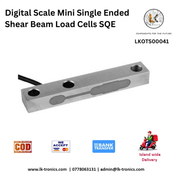 Digital Scale Mini Single Ended Shear Beam Load Cells SQE | LK TRONICS ...