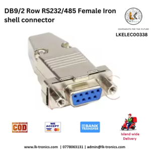 DB9 RS232 RS485 Female Connector Iron Shell Sri Lanka