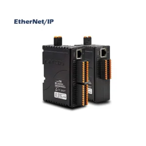 SRX-08RTD-EP 8-channel RTD Ethernet IP module on DIN rai