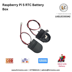 RTC Battery Kit Real Time Clock Holder (Not include CR2032 Battery) for Raspberry Pi 5