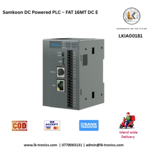 Samkoon FAT-16MT-DC-E compact PLC unit with Ethernet and digital I/O ports