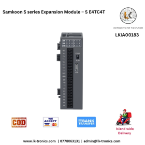 Samkoon S E4TC4T Expansion Module with 4 Thermocouple Inputs and 4 Transistor Outputs