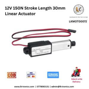 12V 150N Stroke Length 30mm Linear Actuator