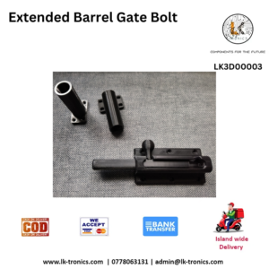 Extended Barrel Gate Bolt