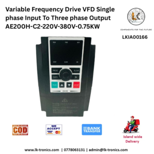 Variable Frequency Drive VFD Single phase Input To Three phase Output AE200H-2-1PH-0.75G-1.5P
