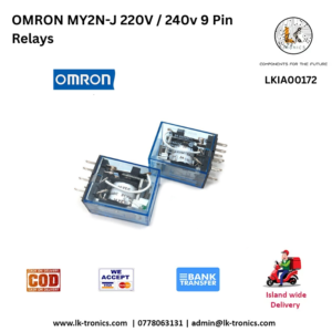 OMRON MY2N-J 220V / 240v 8 Pin Relays