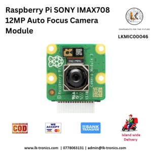 Raspberry Pi SONY IMAX708 12MP Auto Focus Camera Module