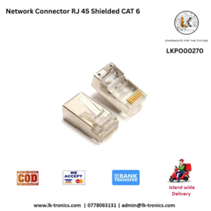 Network Connector RJ45 Shielded CAT 6