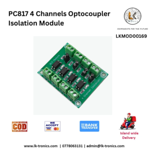 PC817 4 Channels Optocoupler Isolation Module