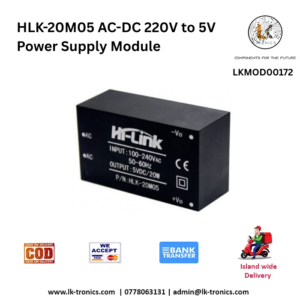 HLK-20M05 AC-DC 220V to 5V Power Supply Module