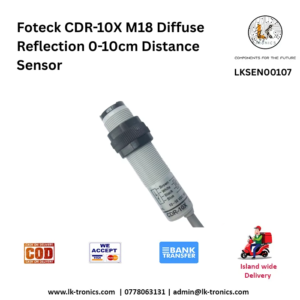 Foteck CDR-10X M18 diffuse reflection photoelectric sensor with threaded body