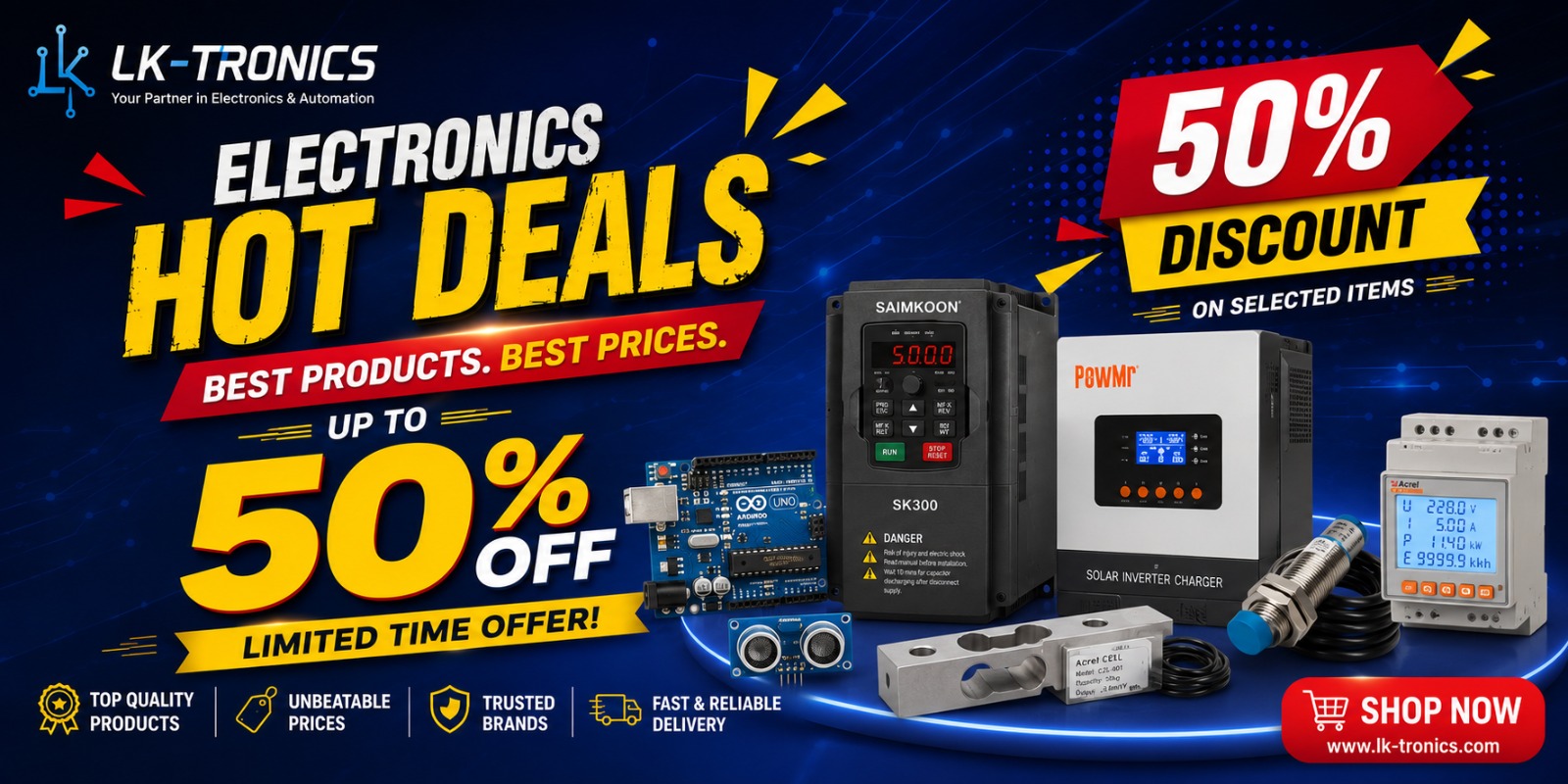 Lk tronincs 50% off